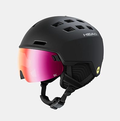 Превью Мужской горнолыжный шлем Шлем горнолыжный HEAD Radar 5K Mips Black (323332)